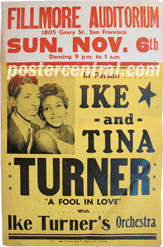 Ike and Tina Turner poster